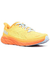 Clifton 8 Mesh Running Low Top Sneakers Yellow - HOKA ONE ONE - BALAAN 5