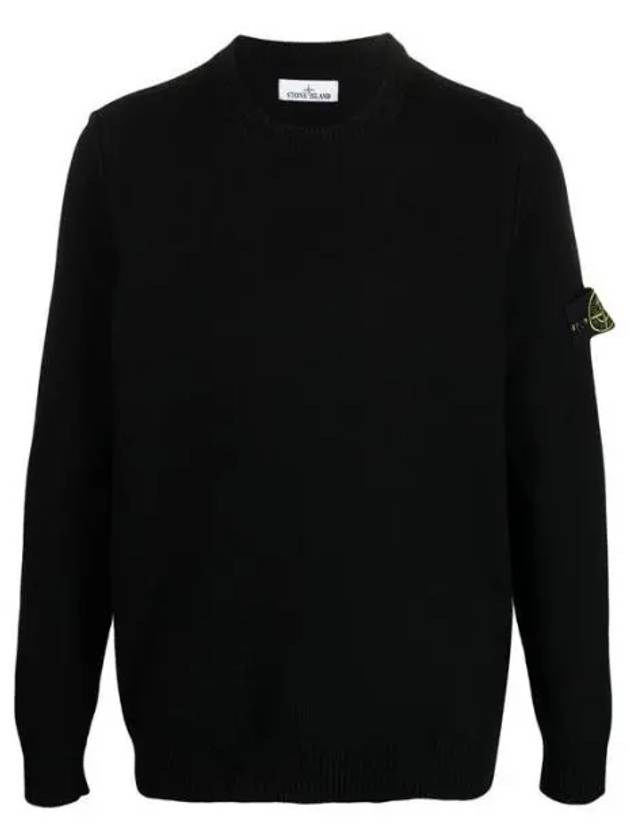 23FW 7915508A3 Wappen patch lambswool knit 1006455 - STONE ISLAND - BALAAN 1