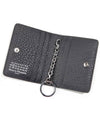 4 Stitch Keyring Card Wallet Black - MAISON MARGIELA - BALAAN 4