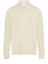 Amaury Embroidery Logo Long Sleeve Pk Shirt Beige - ISABEL MARANT - BALAAN 2