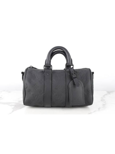 Keepall 25 Taurillon Black - LOUIS VUITTON - BALAAN 2