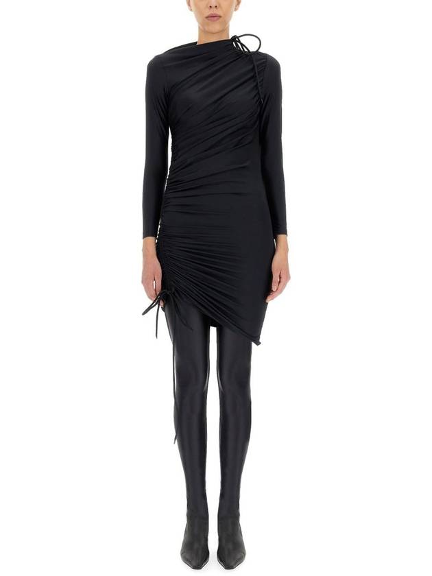 Women's Spandex Short Dress Black - BALENCIAGA - BALAAN 2