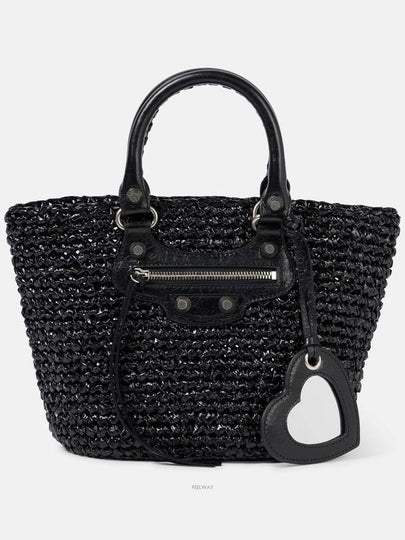 Le Cagole Small Tote Bag Black - BALENCIAGA - BALAAN 2