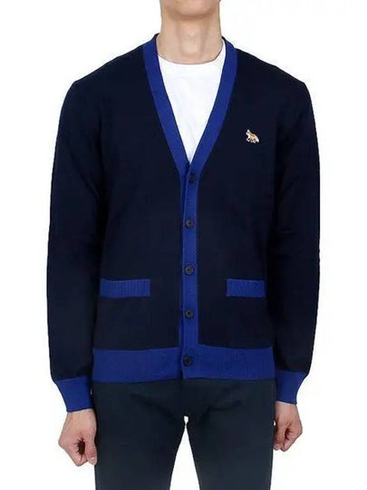 Baby Fox Patch Regular Cardigan Navy - MAISON KITSUNE - BALAAN 2