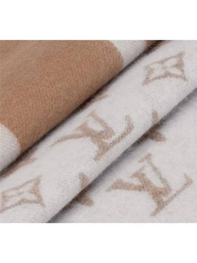 Men's Monogram Split Scarf Beige - LOUIS VUITTON - BALAAN 8