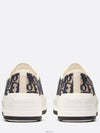 Walk'n' Platform Oblique Embroidered Low Top Sneakers Deep Blue - DIOR - BALAAN 6