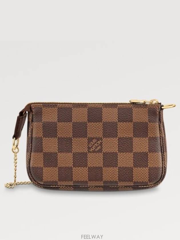 Monogram Mini Pochette Shoulder Bag Brown - LOUIS VUITTON - BALAAN 2