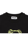 Kids short sleeved t shirt HRM03T LBA33 60100 Adults can wear - MOSCHINO - BALAAN 3