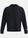 Summit Knit Hoodie Black - UNDER ARMOUR - BALAAN 2