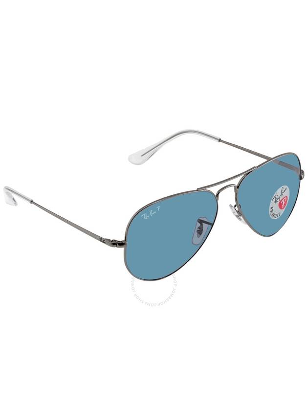 Eyewear Aviator Metal Sunglasses Blue - RAY-BAN - BALAAN 3