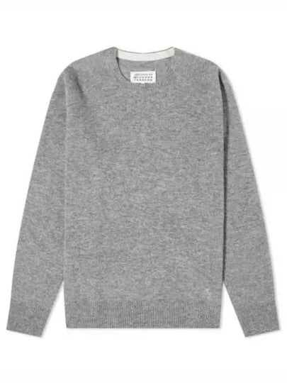 Lambswool Sweater Knit Top Grey - MAISON MARGIELA - BALAAN 2