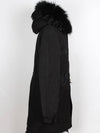 Mr and Mrs Spur Black Fur Hooded Jacket M - MR & MRS ITALY - BALAAN 5