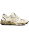 Dad Star Nappa Nylon Low Top Sneakers Beige - GOLDEN GOOSE - BALAAN 3