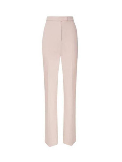 Norcia Viscose Straight Pants Powder Pink - MAX MARA - BALAAN 2