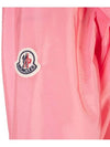 ALOSE logo hooded jacket pink 1A001 10 539ZD 52T - MONCLER - BALAAN 4