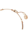 Chroma Stila Chain Bangle Bracelet Pink Rose Gold - SWAROVSKI - BALAAN 5