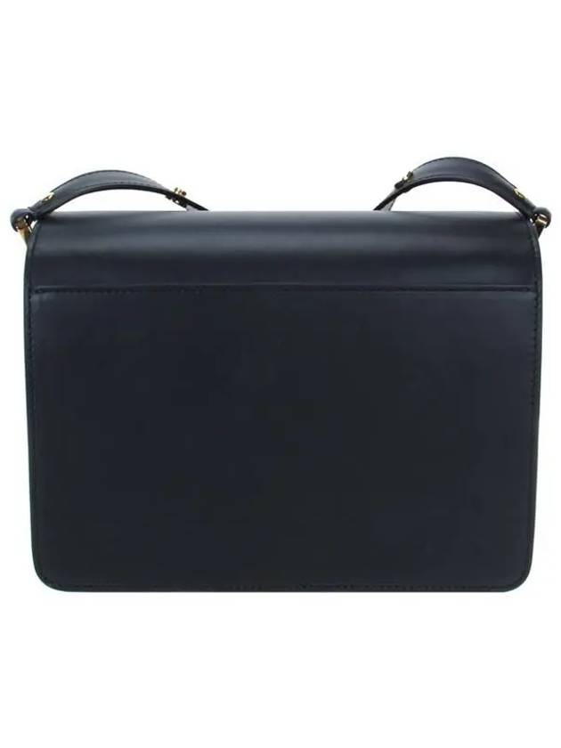 Trunk Medium Calfskin Shoulder Bag Black - MARNI - BALAAN 5