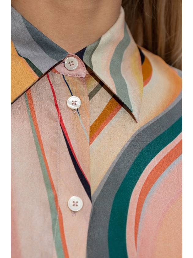 PS Paul Smith Shirt With Silk Finish, Women's, Multicolour - PAUL SMITH - BALAAN 5