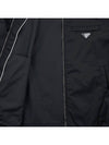 Re-Nylon Hooded Blouson Jacket Black - PRADA - BALAAN 10