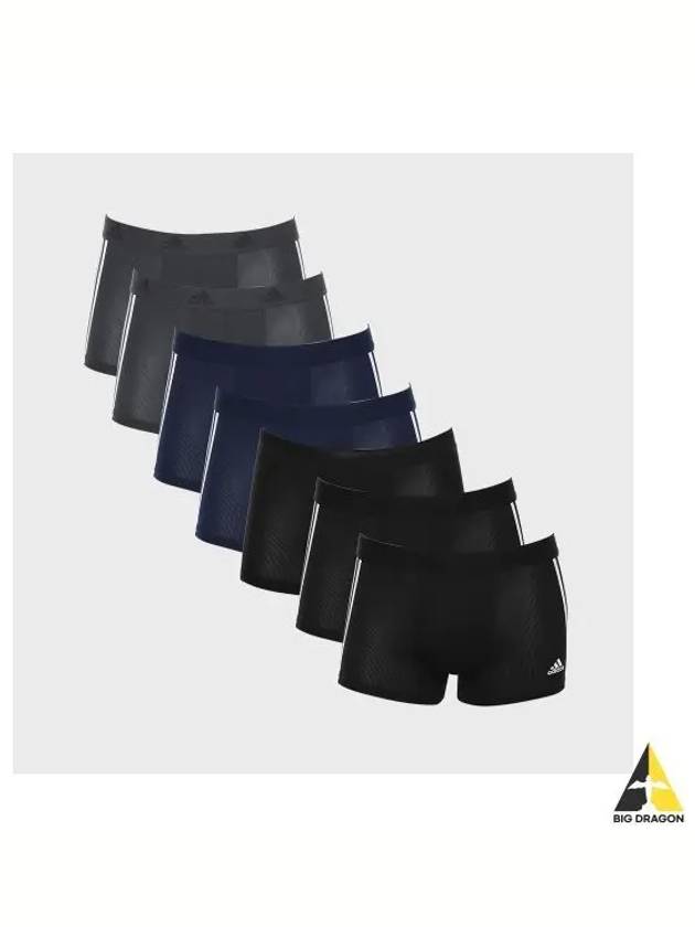 adidas UNDERWEAR Performance Mesh Basic Draws 7 Pack - ADIDAS - BALAAN 1