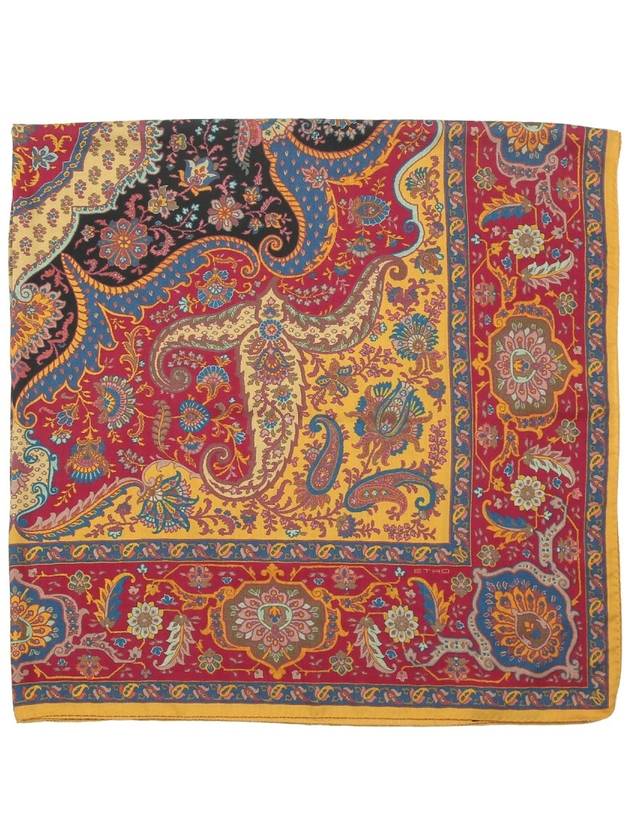 Shawl 1001045828000 Paisley Print Cashmere - ETRO - BALAAN 3