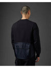 Metropolis Series Stretch Fleece Mix Pocket Sweatshirt Black - CP COMPANY - BALAAN 4