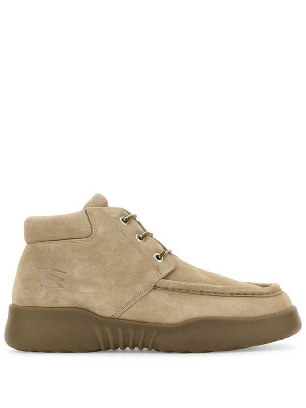 Suede Log Wolker Boots Beige - BURBERRY - BALAAN 2