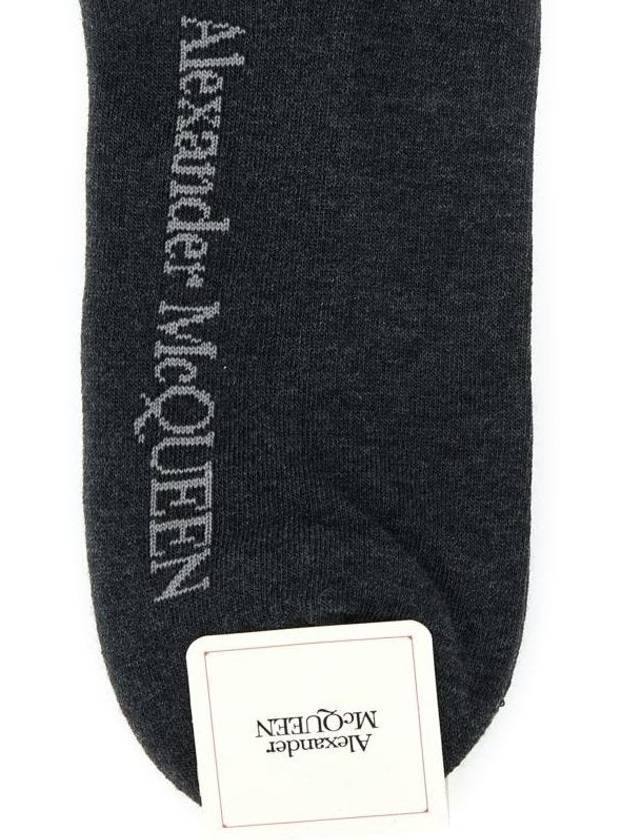 Graffiti Socks Grey - ALEXANDER MCQUEEN - BALAAN 4