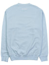 Wellness Club Man to Man WELLNESS CLUB FLOCKED CREWNECK BABY BLUE WHITE - SPORTY & RICH - BALAAN 2