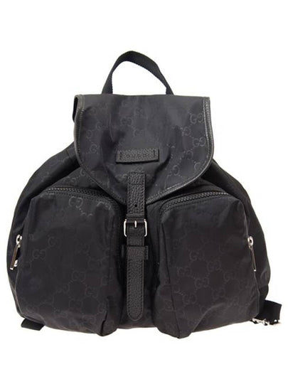 GG Pocket Nylon Backpack BLack - GUCCI - BALAAN 2