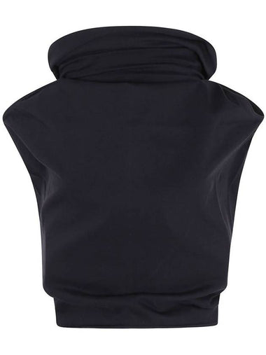 Rick Owens Funnel Neck Top - RICK OWENS - BALAAN 1