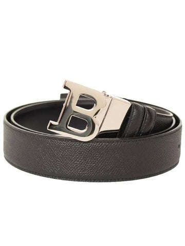 Belt B BUCKLE 35 M 410 BLACK Men's suit belt - BALLY - BALAAN 1