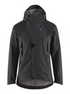 Women's Ashinya Waterproof Zip-Up Hoodie Raven - KLATTERMUSEN - BALAAN 1