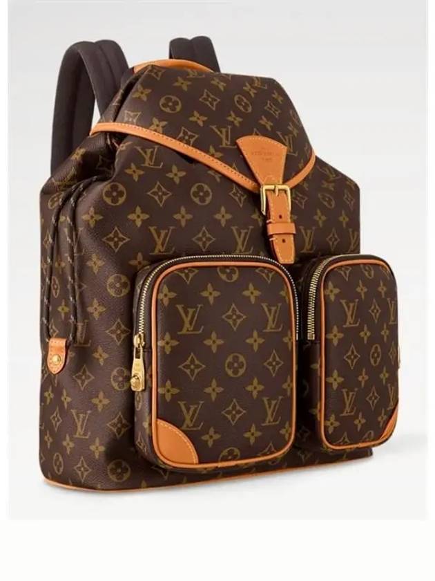 Montsouris Cargo Monogram Backpack Brown - LOUIS VUITTON - BALAAN 3