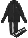 3S Double Knit Track Suit Black - ADIDAS - BALAAN 3