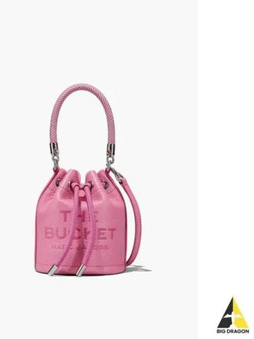 Leather The Mini Bucket Candy Pink MBBAM23017PIX - MARC JACOBS - BALAAN 1