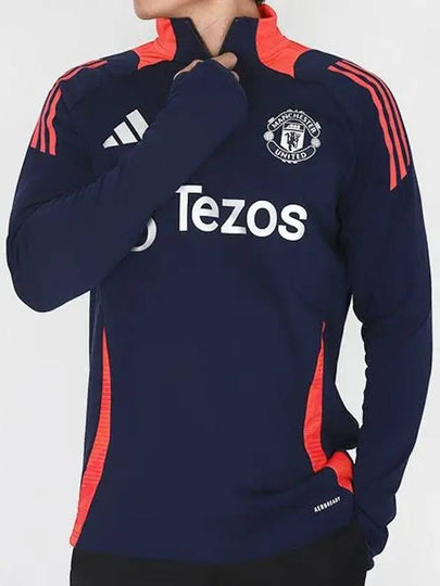 Manchester United Training Manchester United Long Sleeve T-Shirt Navy - ADIDAS - BALAAN 2