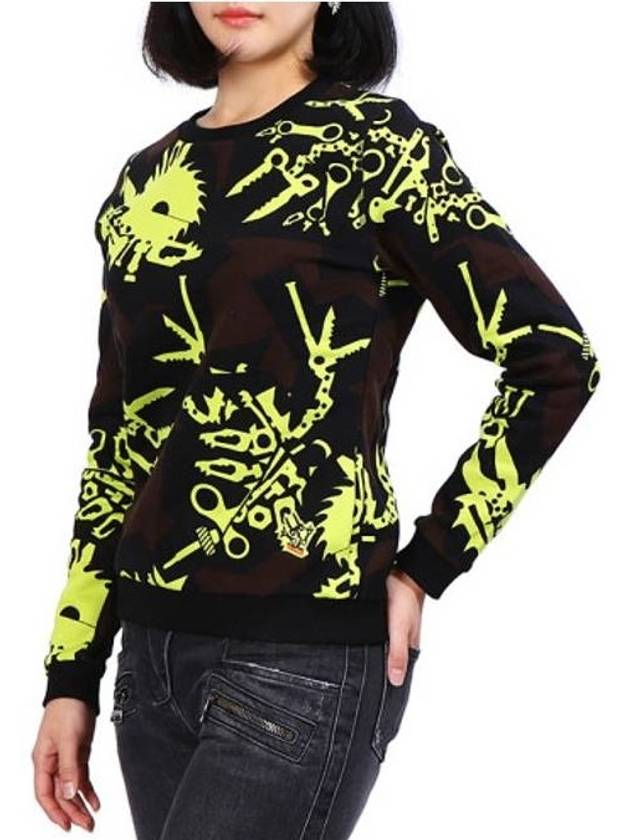 Metallic Printing Sweatshirt - KENZO - BALAAN 1