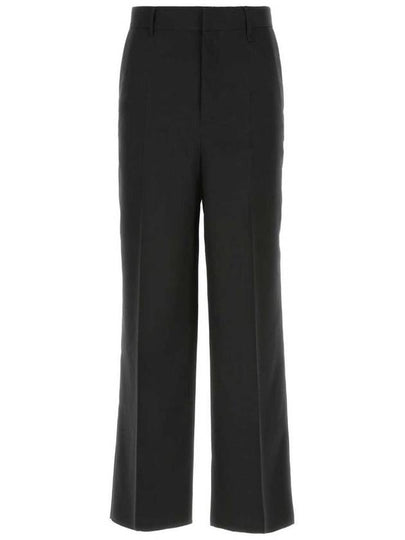 Men's Wool Wide Pants Black - GIVENCHY - BALAAN 2