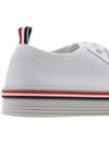 Canvas College Low Top Sneakers White - THOM BROWNE - BALAAN 11