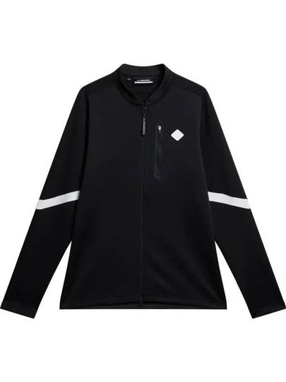 Highlands Mid Layer Zip-Up Jacket Black - J.LINDEBERG - BALAAN 2