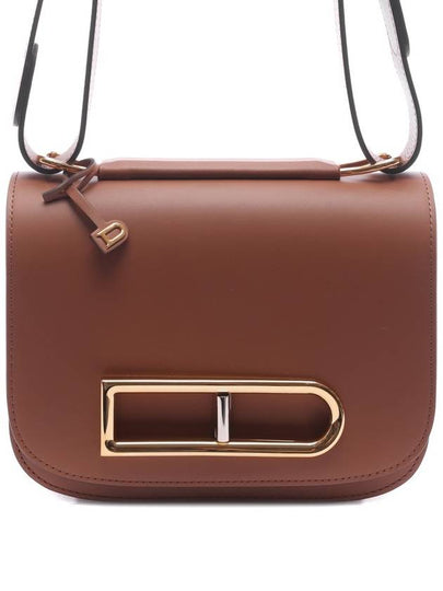 Lingot Olen Calf Leather Shoulder Bag Tan - DELVAUX - BALAAN 2