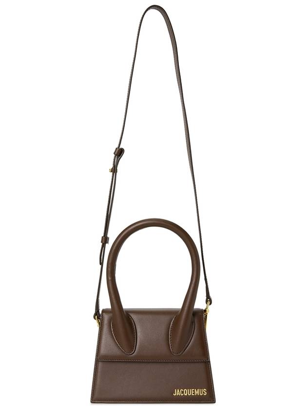 Le Chiquito Moyen Signature Mini Tote Bag Dark Brown - JACQUEMUS - BALAAN 8