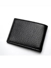 GG Marmont Leather Half Wallet Black - GUCCI - BALAAN 4