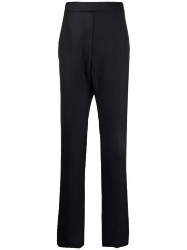 Super 120S Twill Classic Backstrap Trouser Pants Navy - THOM BROWNE - BALAAN 2