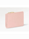 Lisa Monogram Leather Half Wallet Pink - LOUIS VUITTON - BALAAN 3