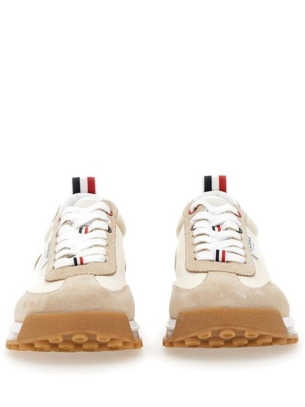 Tech Runner Low Top Sneakers Beige - THOM BROWNE - BALAAN 8