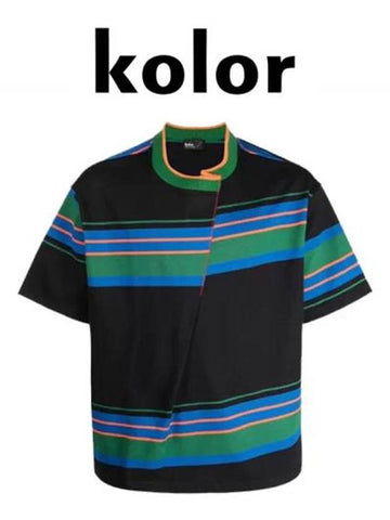 Colored Short Sleeve T Shirt 695188 Free Dark Tone - KOLOR - BALAAN 1