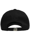 Logo Embroidered Ball Cap Black - MYDEEPBLUEMEMORIES - BALAAN 5