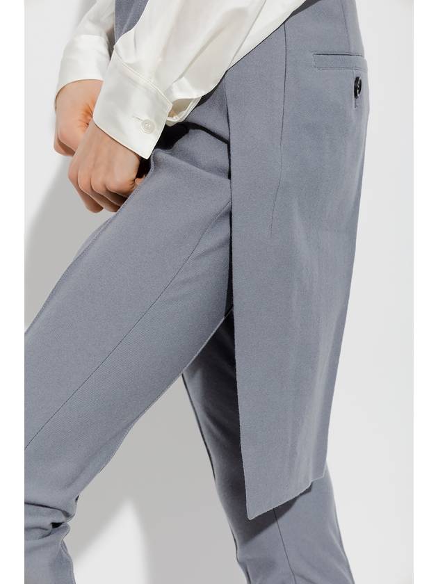 Undercover Trousers With Decorative Panel, Women's, Grey - UNDERCOVER - BALAAN 5